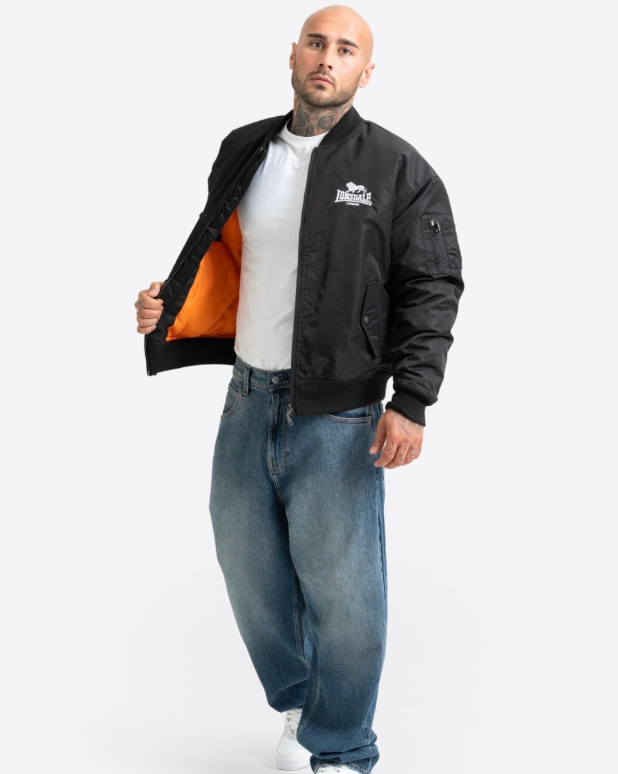 Lonsdale London Torksey Jacke | Schwarz
