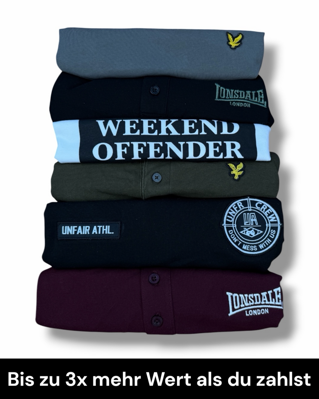 Casual Polo / T-Shirt Mystery Box (2-5 Artikel)