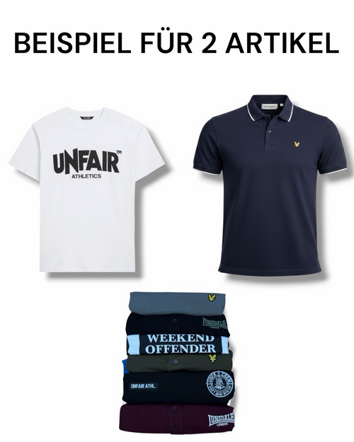 Casual Polo / T-Shirt Mystery Box (2-5 Artikel)
