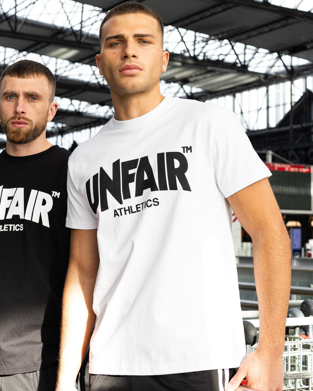 Unfair Athletics Classic Label T-Shirt | Weiß