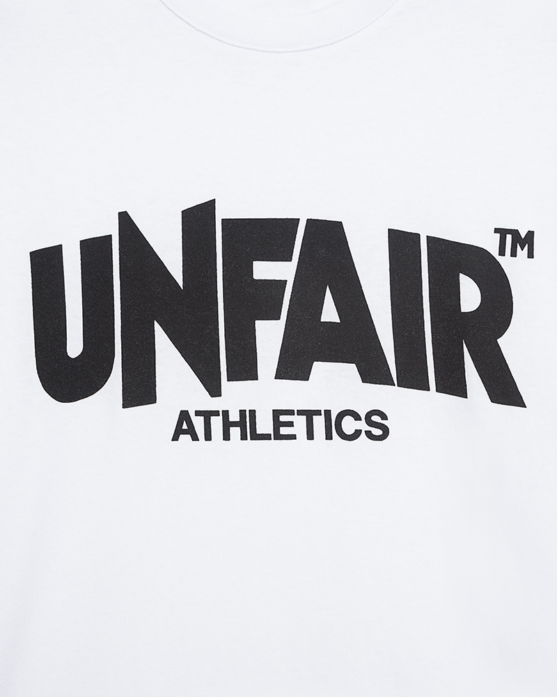 Unfair Athletics Classic Label T-Shirt | Weiß