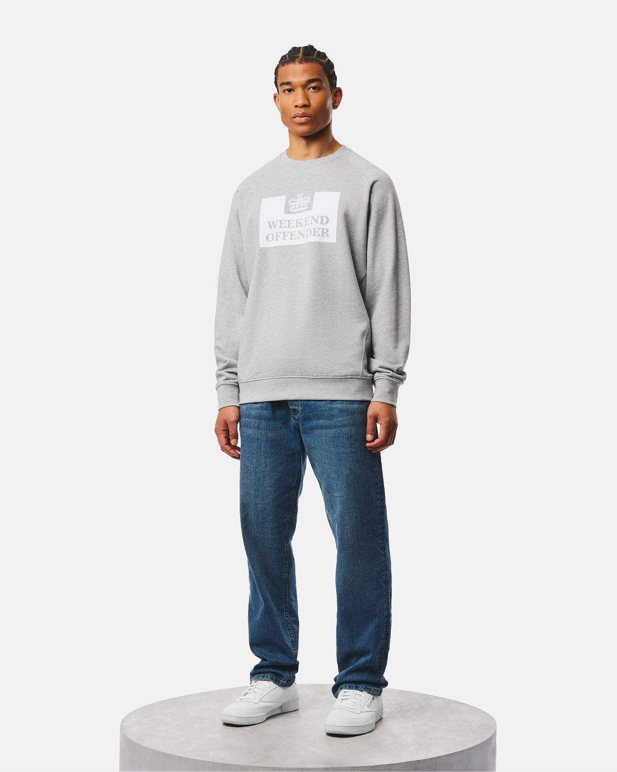 Weekend Offender Penitentiary Sweatshirt | Grau