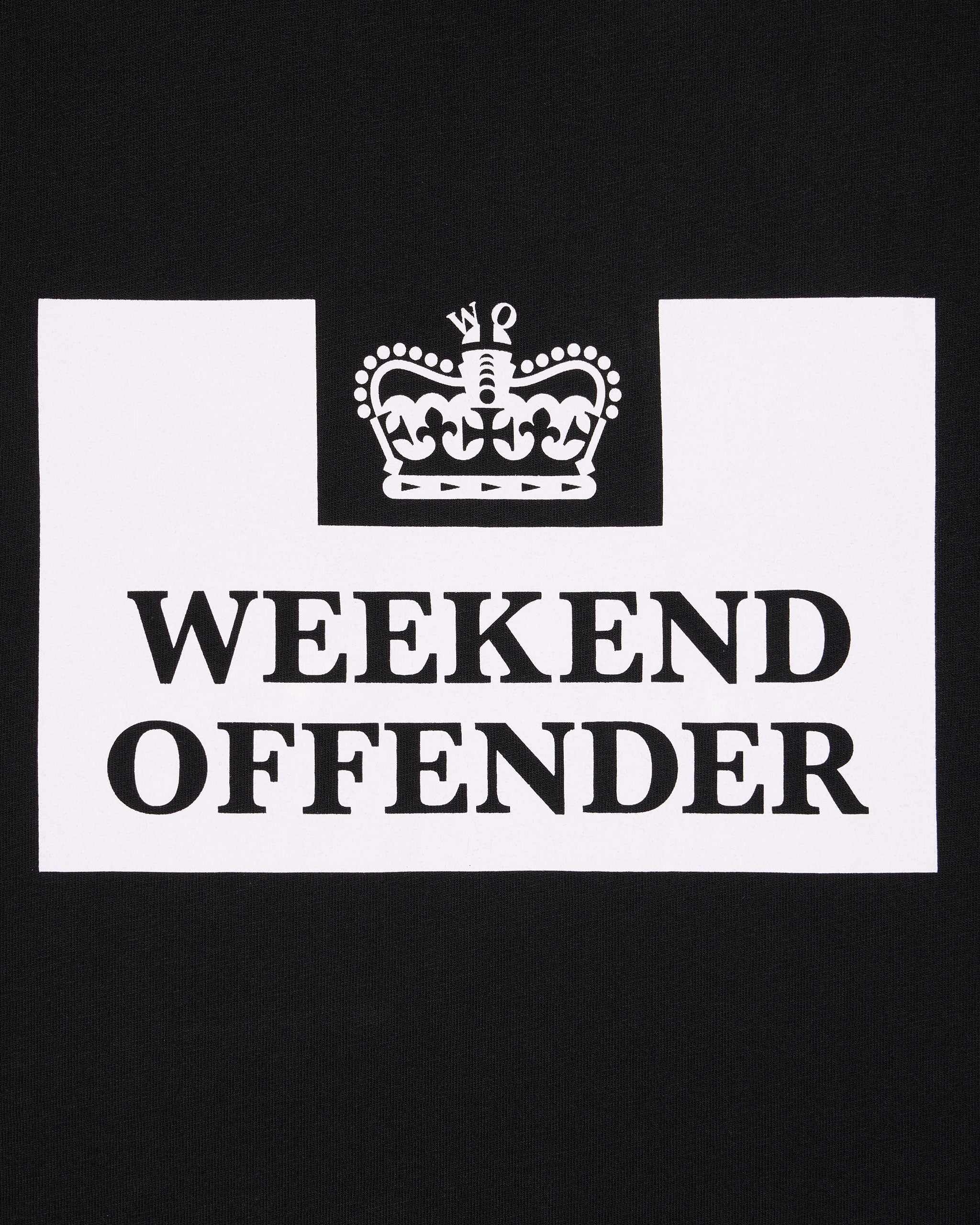Weekend Offender Prison Classic T-Shirt | Schwarz